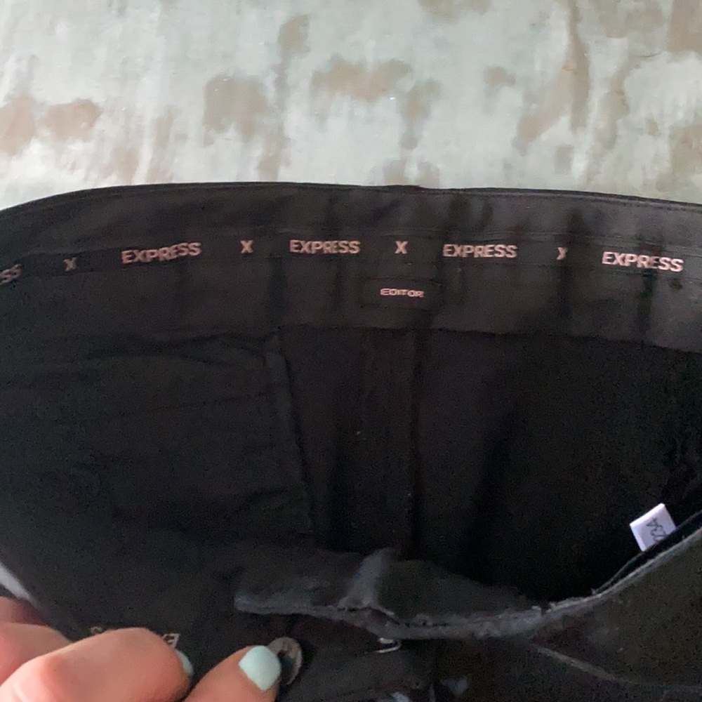 Express “Editor” Bootcut/Flare Pants - image 3